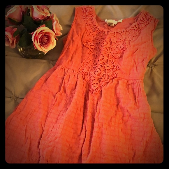 Orange Max Studio summer dress - Picture 2 of 7